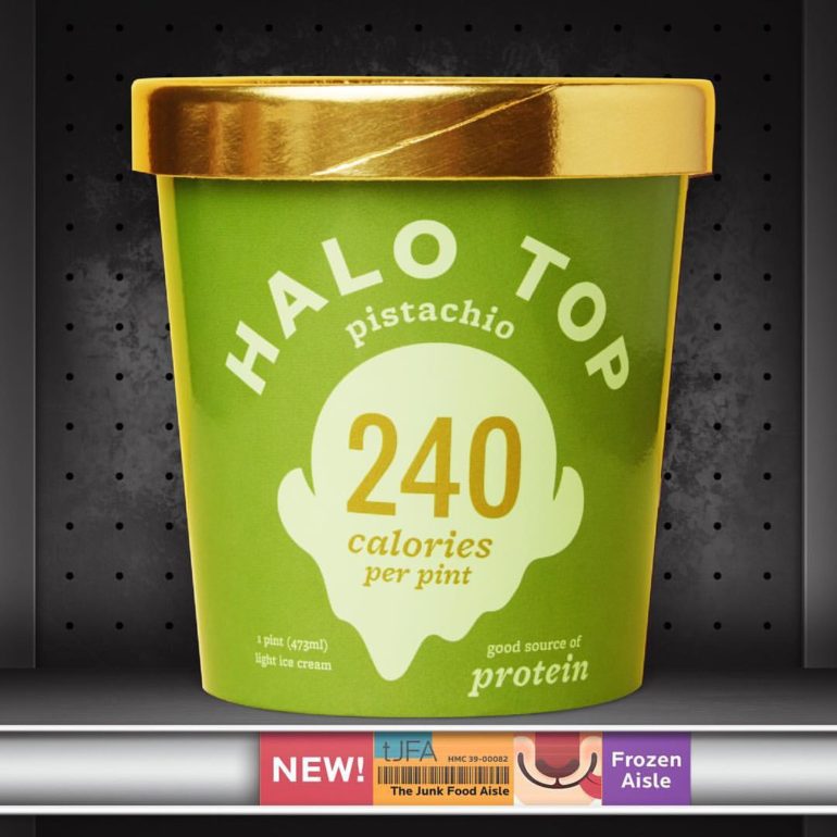 Halo Top Pistachio Ice Cream