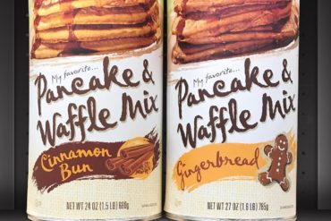 My Favorite Cinnamon Bun & Gingerbread Pancake & Waffle Mix