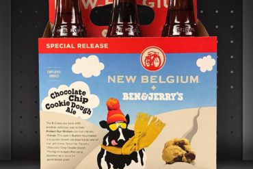 New Belgium + Ben & Jerry’s Chocolate Chip Cookie Dough Ale