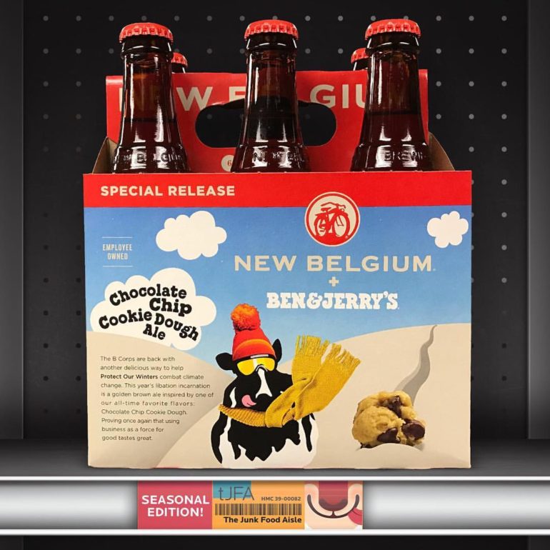 New Belgium + Ben & Jerry’s Chocolate Chip Cookie Dough Ale