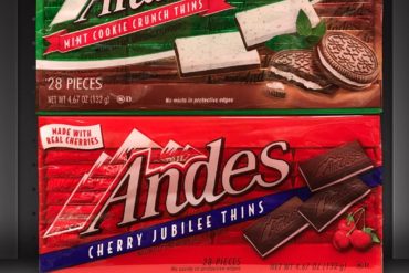 Andes Mint Cookie Crunch Thins & Cherry Jubilee Thins