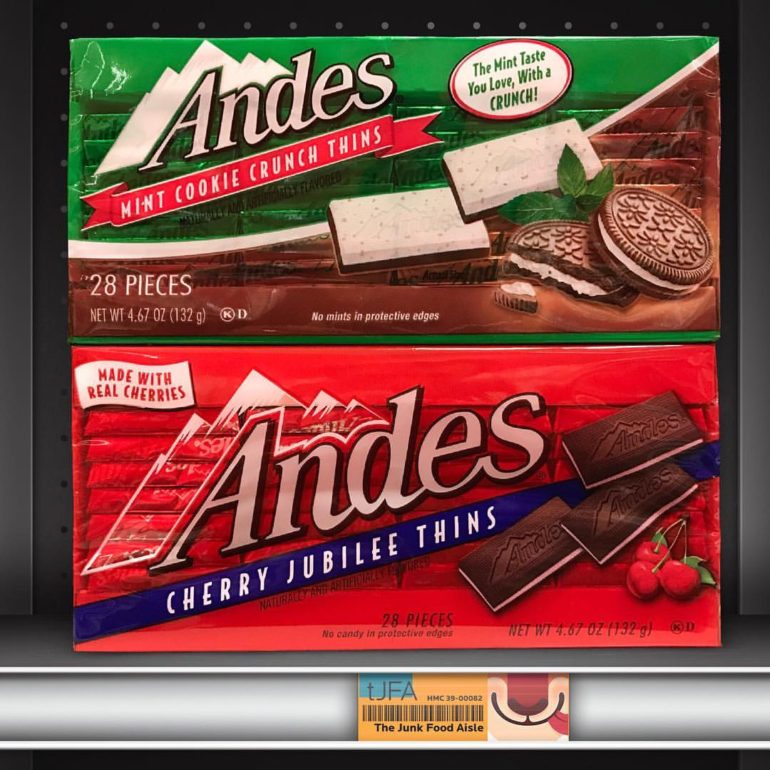 Andes Mint Cookie Crunch Thins & Cherry Jubilee Thins