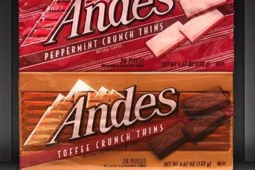 Andes Peppermint Crunch Thins & Toffee Crunch Thins