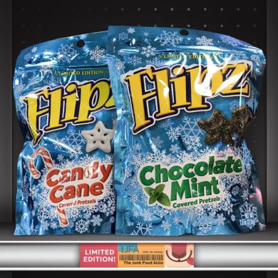 Flipz Candy Cane & Chocolate Mint Covered Pretzels