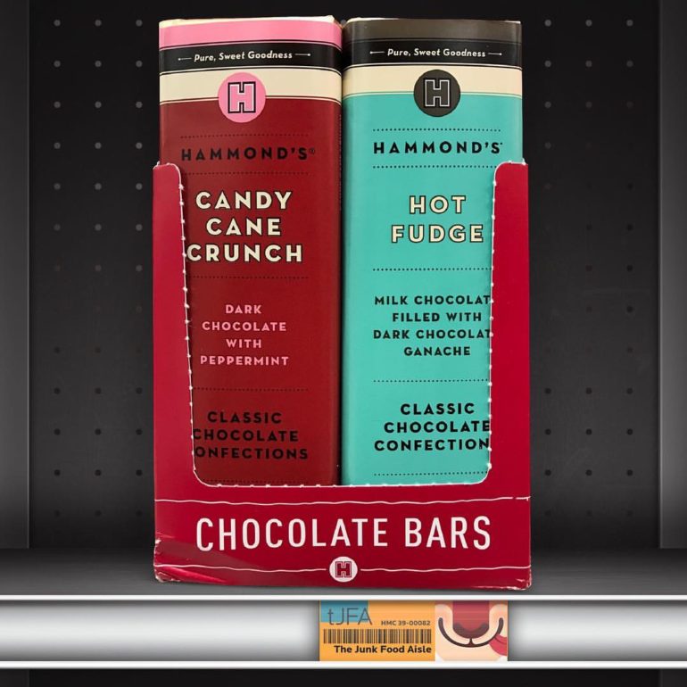 Hammond’s Candy Cane Crunch & Hot Fudge Chocolate Bars