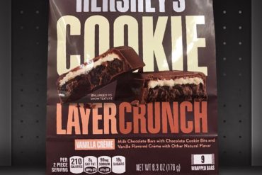 Hershey’s Vanilla Crème Cookie Layer Crunch