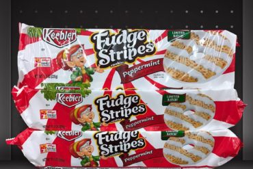 Keebler Peppermint Fudge Stripes Cookies