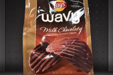 Lay’s Wavy Milk Chocolate Covered Potato Chips