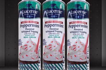 Lucerne Peppermint Flavored Whipped Topping