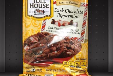 Nestle Toll House Dark Chocolate Peppermint Cookies