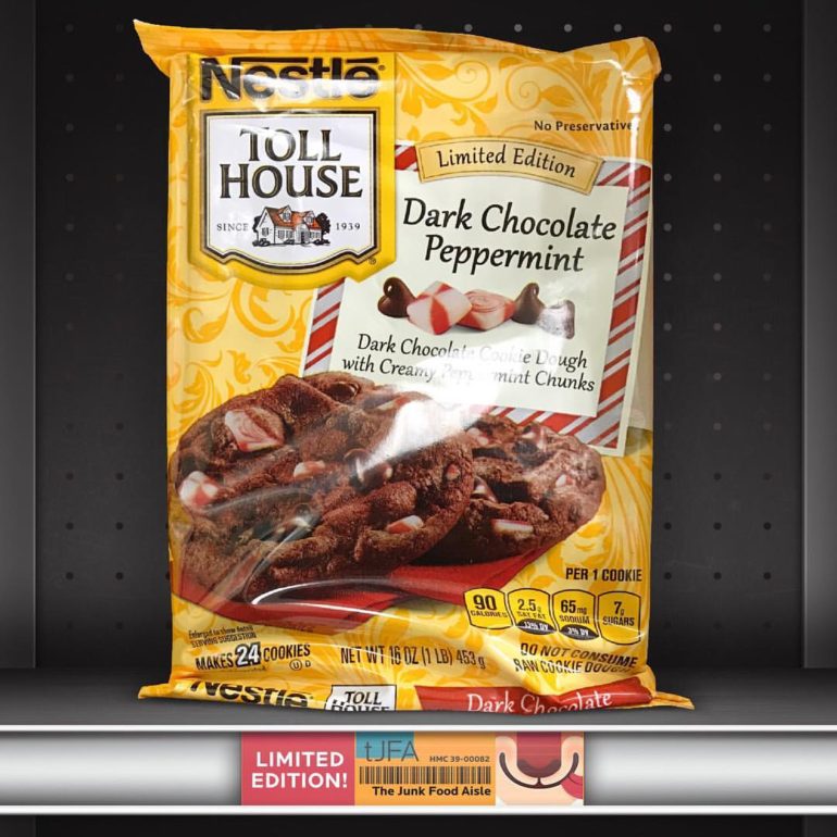 Nestle Toll House Dark Chocolate Peppermint Cookies