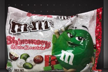 Shimmery White Chocolate M&M’s