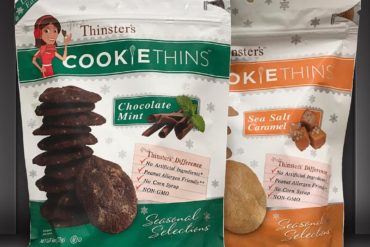 Thinster’s Chocolate Mint & Sea Salt Caramel Cookie Thins