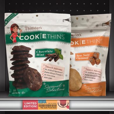 Thinster’s Chocolate Mint & Sea Salt Caramel Cookie Thins