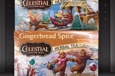 Celestial Seasonings Sugar Cookie Sleigh Ride & Gingerbread Spice Herbal Teas