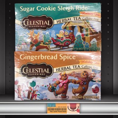 Celestial Seasonings Sugar Cookie Sleigh Ride & Gingerbread Spice Herbal Teas