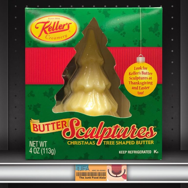 Keller’s Christmas Tree Shaped Butter Sculptures