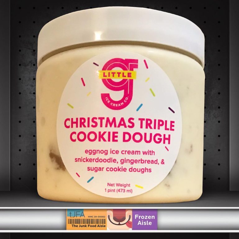 Little G Christmas Triple Cookie Dough Ice Cream