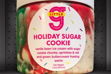 Little G Holiday Sugar Cookie Ice Cream