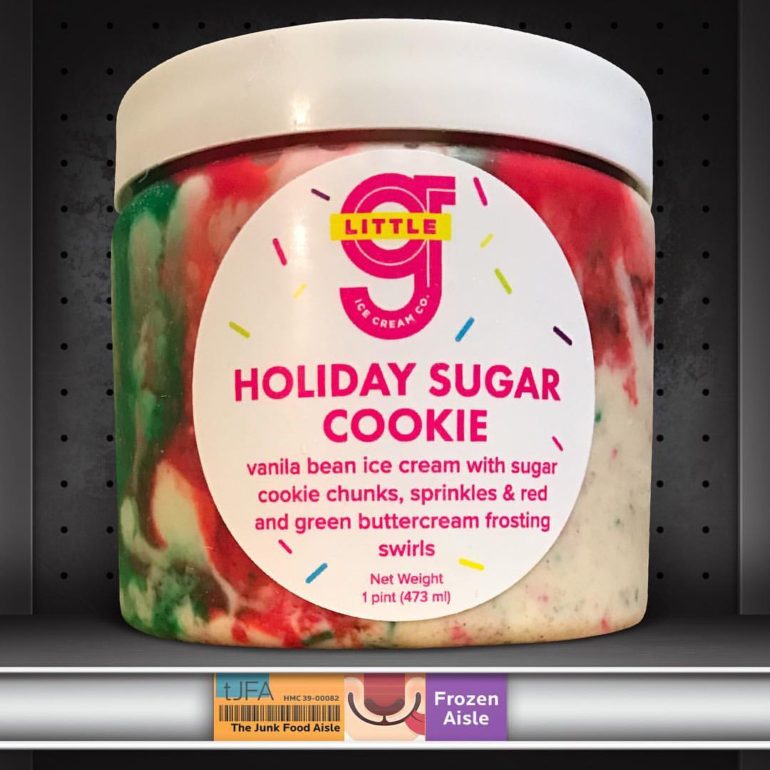 Little G Holiday Sugar Cookie Ice Cream