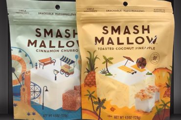 Smash Mallow Cinnamon Churro & Toasted Coconut Pineapple Marshmallows