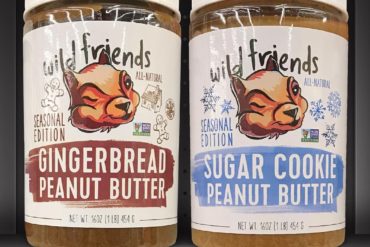 Wild Friends All-Natural Gingerbread and Sugar Cookie Peanut Butters