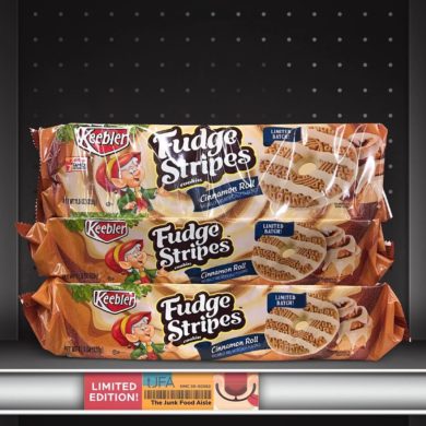 Keebler Cinnamon Roll Fudge Stripes Cookies