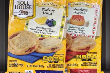 Nestlé Toll House Limited Edition Blueberry Lemon & Strawberry Shortcake Cookie Dough