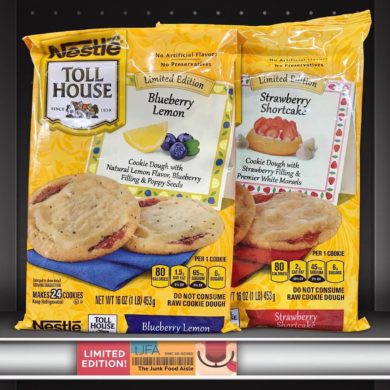 Nestlé Toll House Limited Edition Blueberry Lemon & Strawberry Shortcake Cookie Dough