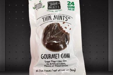 Project 7 Girl Scouts Thin Mints Gourmet Gum