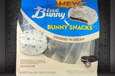 Blue Bunny Ice Cream Bunny Snacks: Cookies ‘N Cream