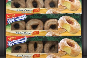 Entenmann’s Irish Crème Glazed Donuts