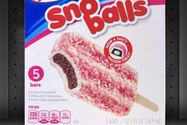 Hostess Sno Balls Frozen Dessert Bars