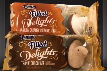 Peeps Filled Delights: Vanilla Caramel Brownie & Triple Chocolate