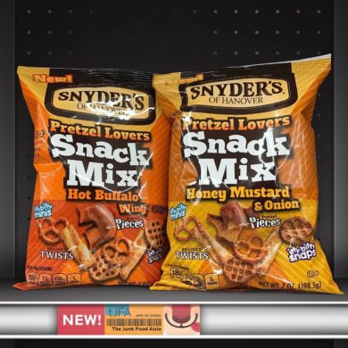 Snyder’s Pretzel Lovers Snack Mix: Hot Buffalo Wing and Honey Mustard & Onion