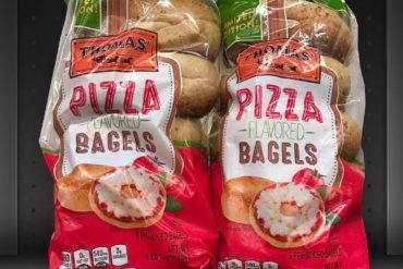 Thomas’ Pizza Flavored Bagels
