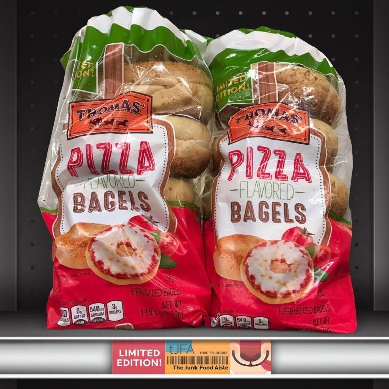 Thomas’ Pizza Flavored Bagels