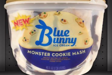 Blue Bunny Monster Cookie Mash Ice Cream