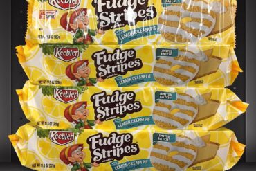 Lemon Cream Pie Fudge Stripes