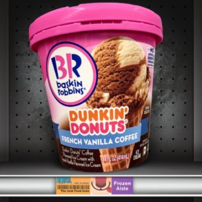 Baskin Robbins Dunkin’ Donuts French Vanilla Coffee Ice Cream