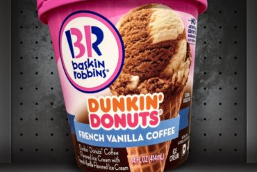 Baskin Robbins Dunkin’ Donuts French Vanilla Coffee Ice Cream