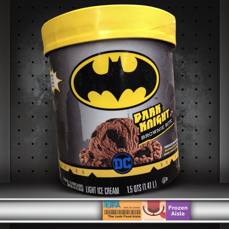Batman Dark Knight Brownie Bite Ice Cream