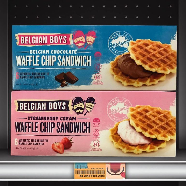 Belgian Boys Waffle Chip Sandwiches