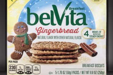 Belvita Gingerbread Breakfast Biscuits