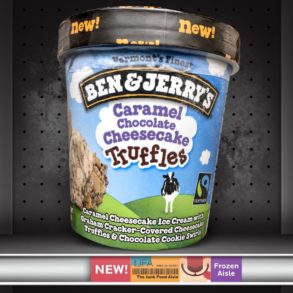 Ben & Jerry's Caramel Chocolate Cheesecake Truffles Ice Cream