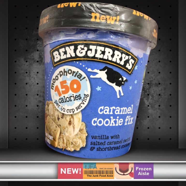 Ben & Jerry's Caramel Cookie Fix Moo-Phoria Ice Cream