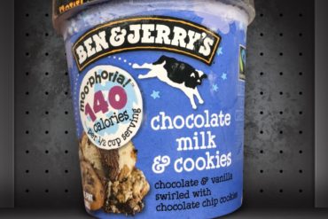 Ben & Jerry's Chocolate Milk & Cookies Moo-Phoria Ice Cream