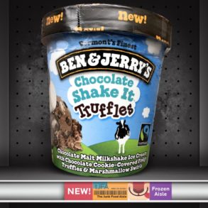 Ben & Jerry’s Chocolate Shake It Truffles Ice Cream