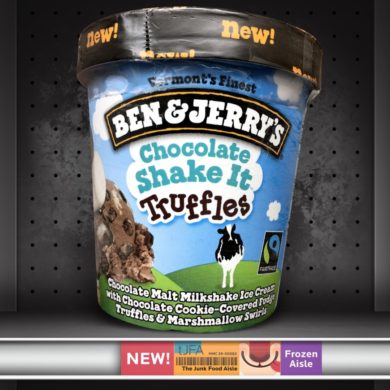 Ben & Jerry’s Chocolate Shake It Truffles Ice Cream