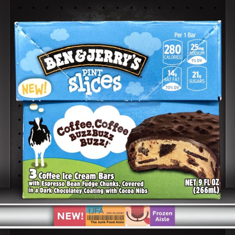 Ben & Jerry’s Coffee, Coffee BuzzBuzzBuzz Pint Slices